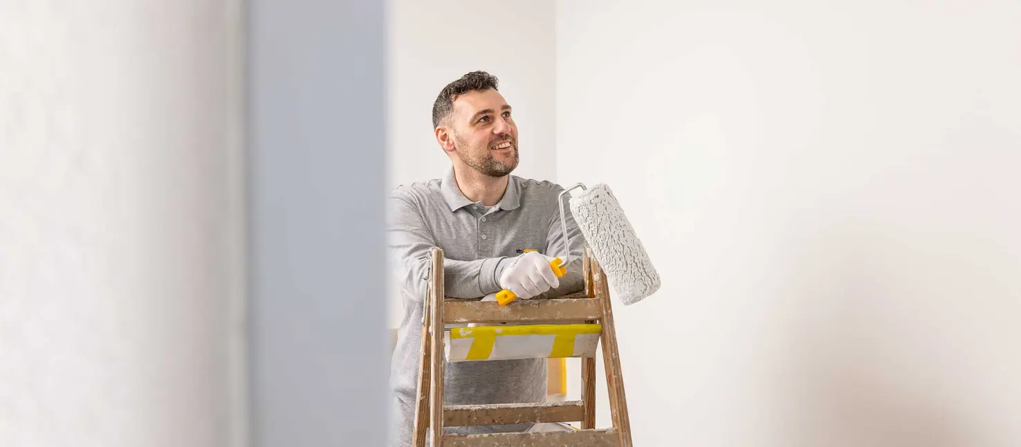 Periva zidna boja: izvođač se veseli savršenom izboru StoColor PuraClean