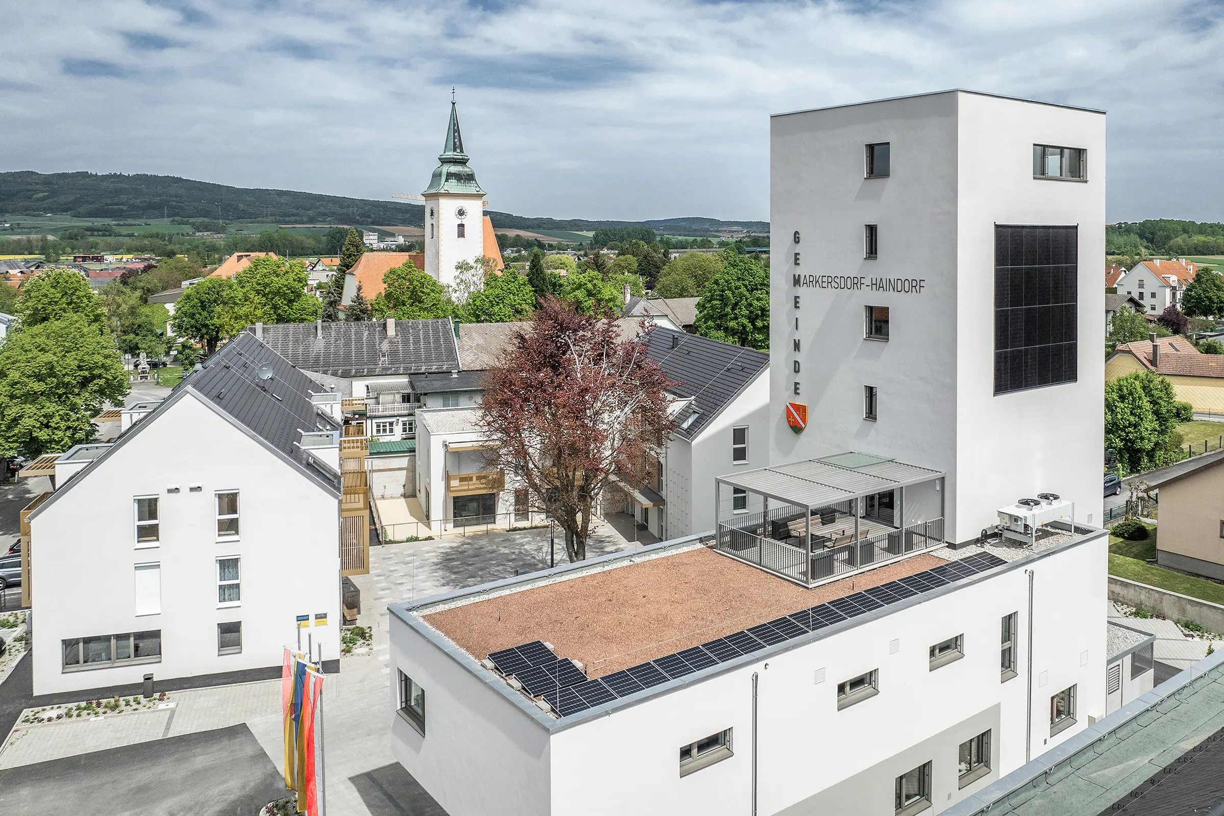 Markersdorf Razvoj centra , AT