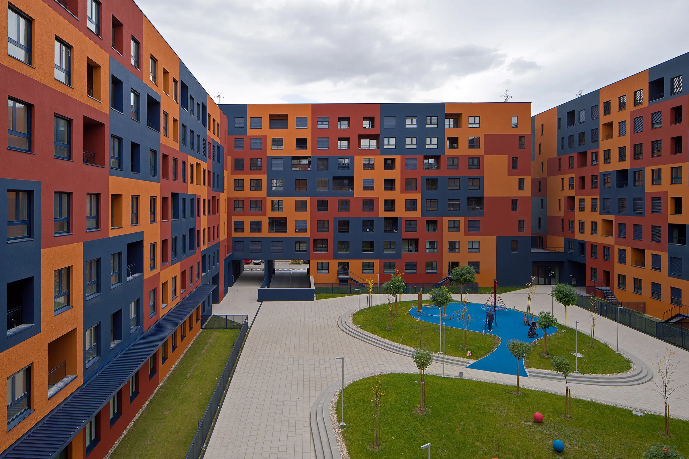 Stambeni kompleks, Baruna Filipovića, Zagreb, Croatia, StoColor Dryonic