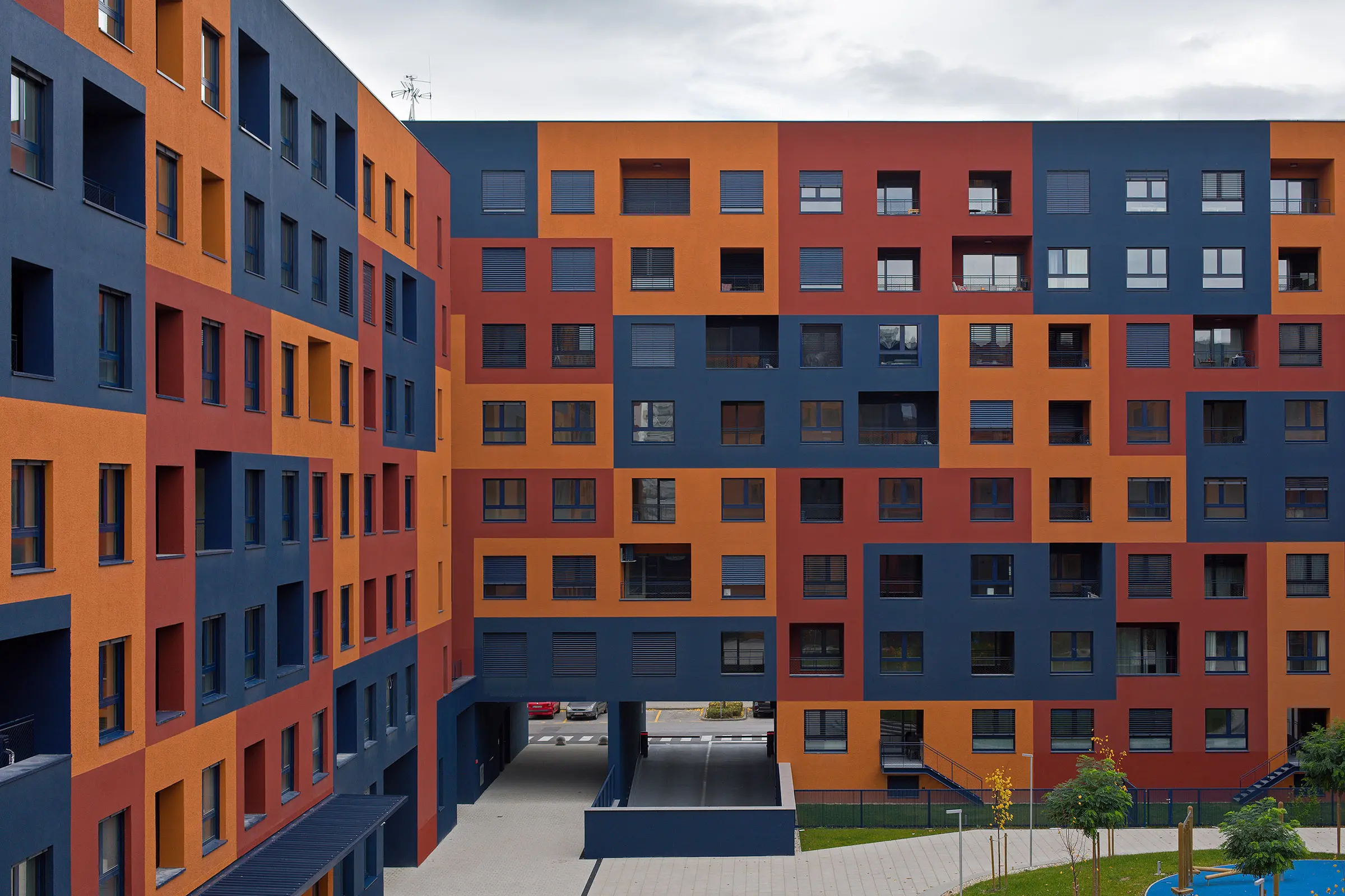 Stambeni kompleks, Baruna Filipovića, Zagreb, Croatia, StoColor Dryonic