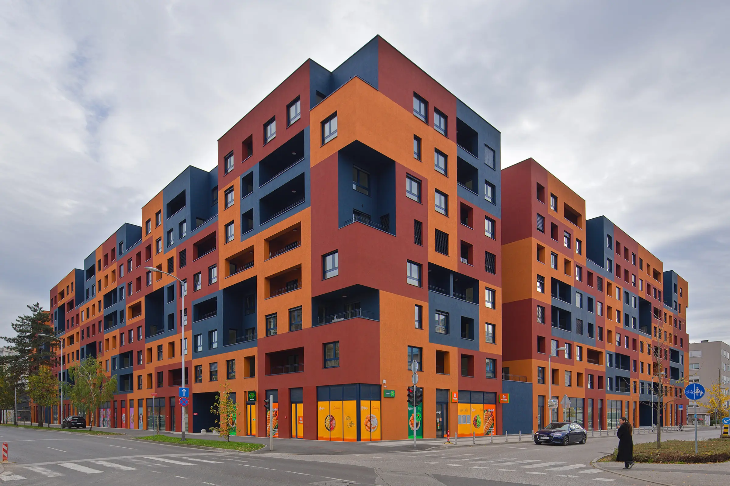 Stambeni kompleks, Baruna Filipovića, Zagreb, Croatia, StoColor Dryonic