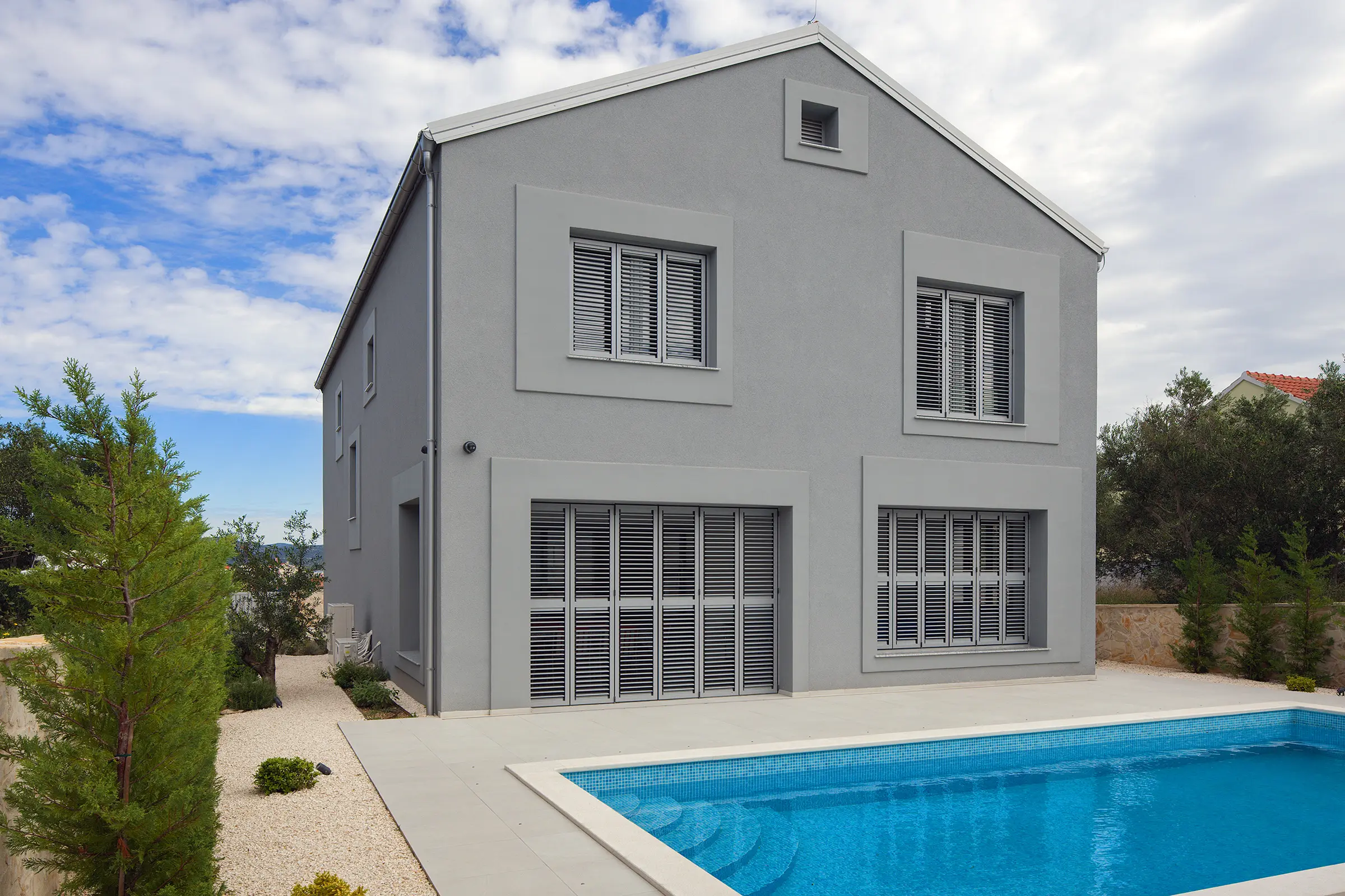 Kuća Murter, Hrvatska, Stolit Effect, kreativni fasadni premaz