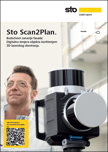 Sto Scan2Plan. Budućnost sanacije fasada: Digitalna izmjera objekta korištenjem 3D laserskog skeniranja.