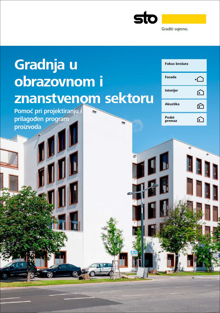 Brošura Gradnja u obrazovnom i znanstvenom sektoru