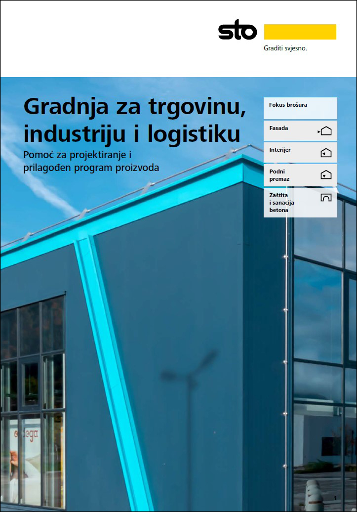 Brošura Gradnja za sektor trgovine, industrije i logistike