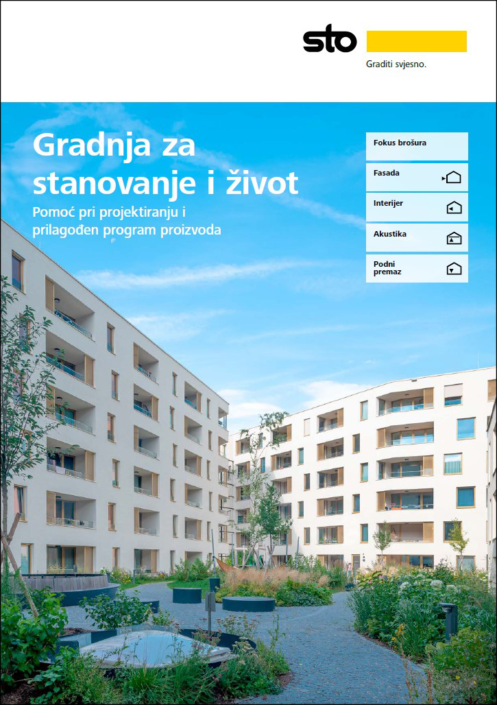 Brošura Gradnja za stanovanje i život