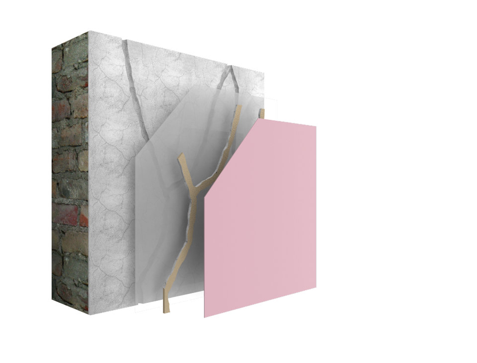 Sto-sanacija pukotina fasadnim bojama